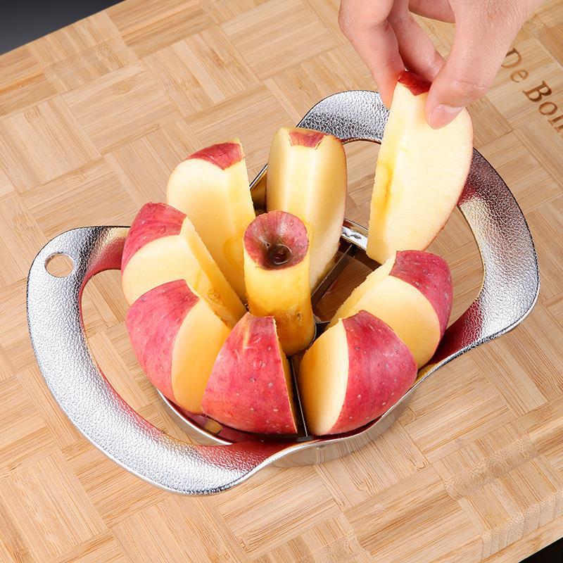 304  stainless Apple cutter thickened large fruit cutter discription likhoo