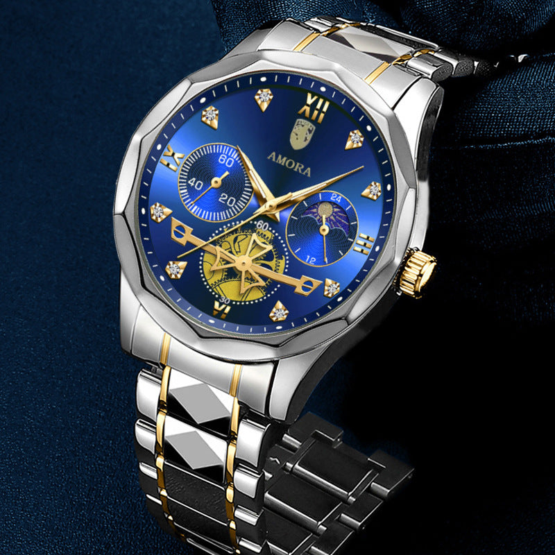 Spot delivery Non-mechanical fully Automatic movement  watch men