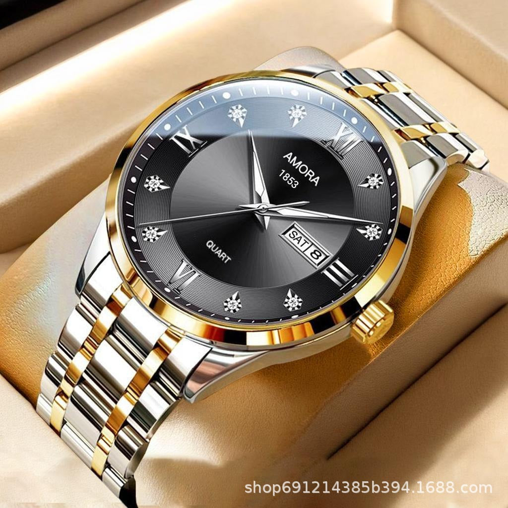 Classic men watch business men's watch quartz men's watch