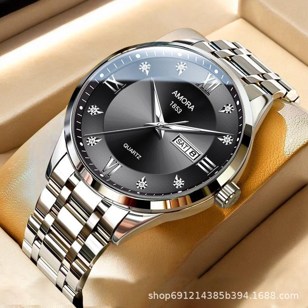 Classic men watch business men's watch quartz men's watch