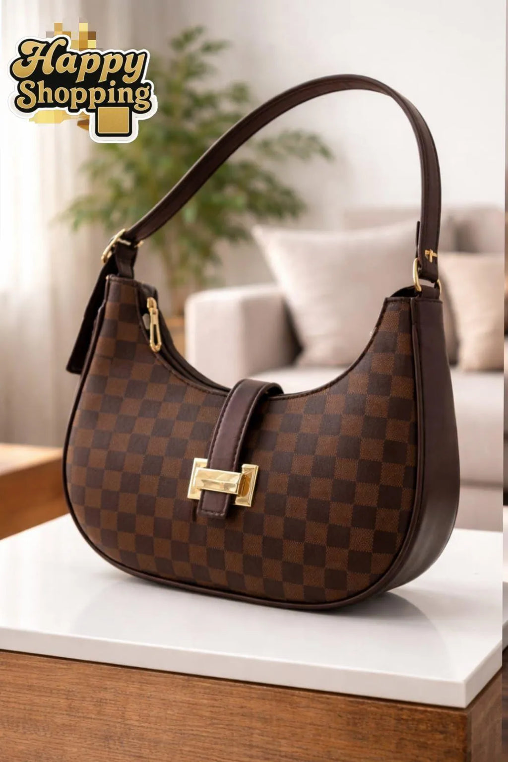 Louis Vuitton stylish shoulder bag multi colour texture  Rexine women
