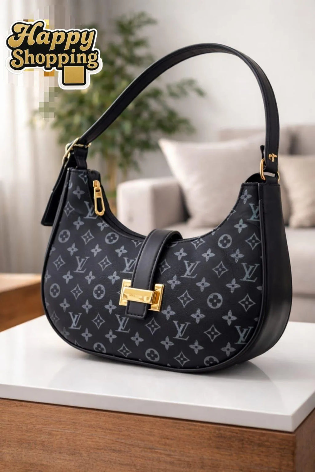 Louis Vuitton stylish shoulder bag multi colour texture  Rexine women
