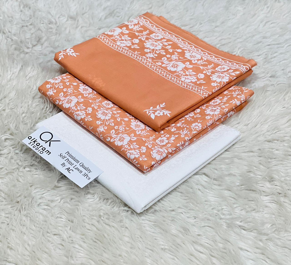 (Noor collection)ALKARAM*Eid Collection luxury printed