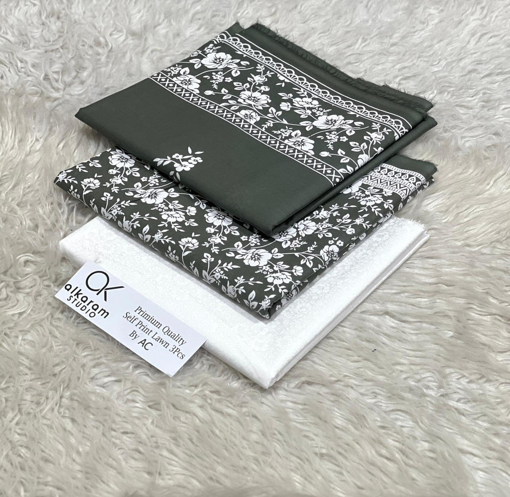 (Noor collection)ALKARAM*Eid Collection luxury printed