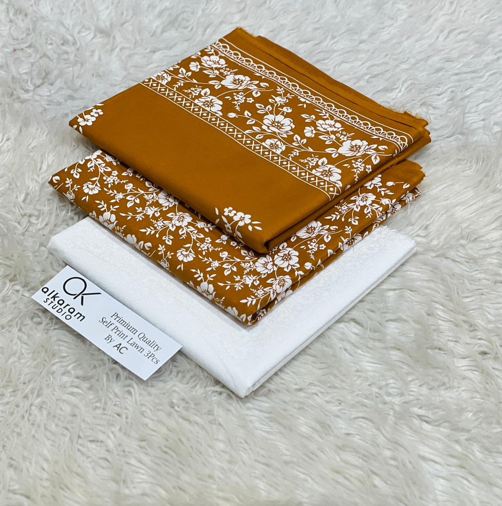 (Noor collection)ALKARAM*Eid Collection luxury printed