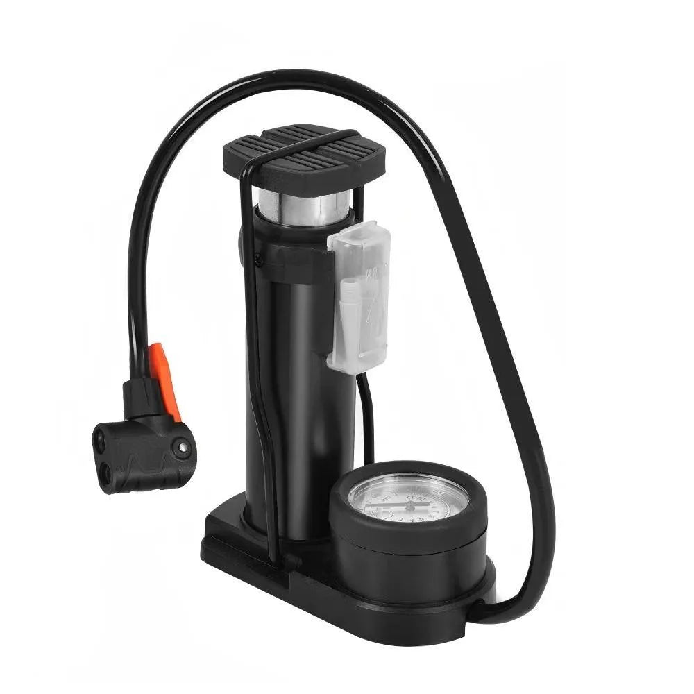 (Mkz)Portable Air Pump with Gauge & French Handle