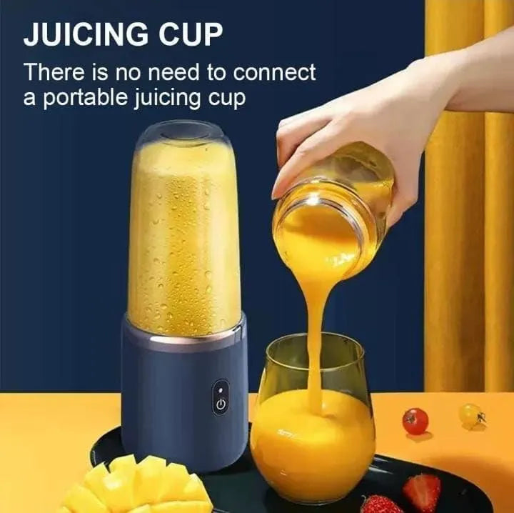(Mkz)Portable Rechargeable Juicer for Busy Homes & Offices
