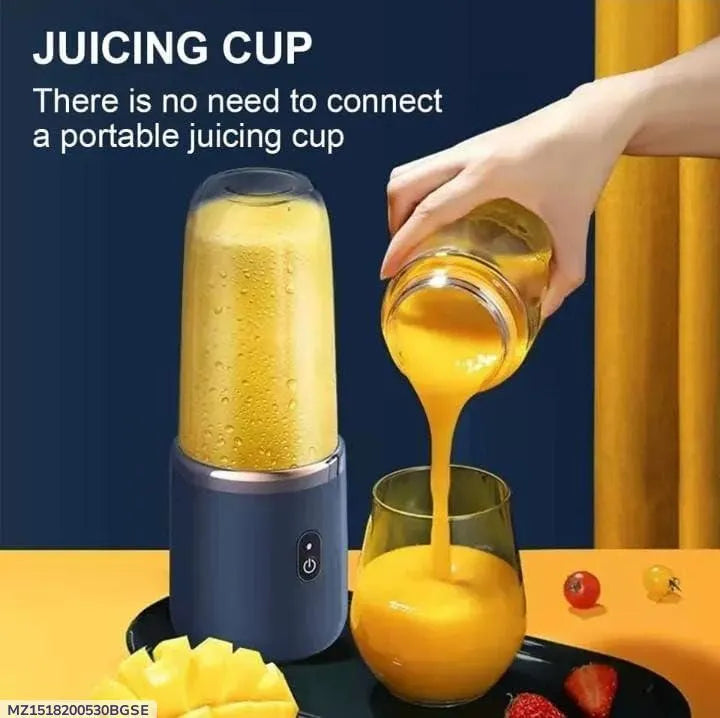 (Mkz)Portable Rechargeable Juicer for Busy Homes & Offices