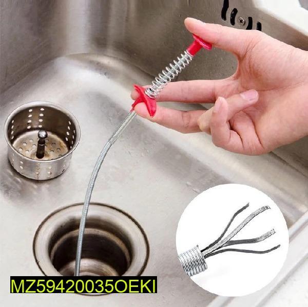 Stainless Steel Sink Filter Pipe Silver Non-Stick